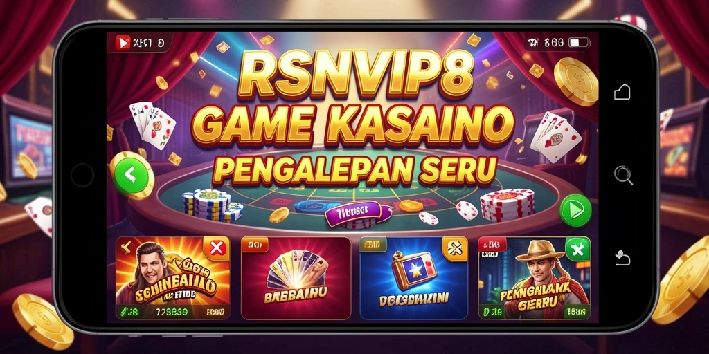 Tampilan gameplay RSNVIP8 yang seru dan mengasyikkan.
