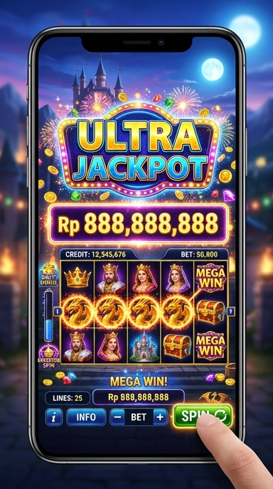Tampilan aplikasi kingdom4d dengan berbagai pilihan aplikasi.